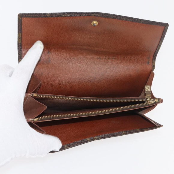 LOUIS VUITTON Monogram Wallet 10 Set LV Auth CB222