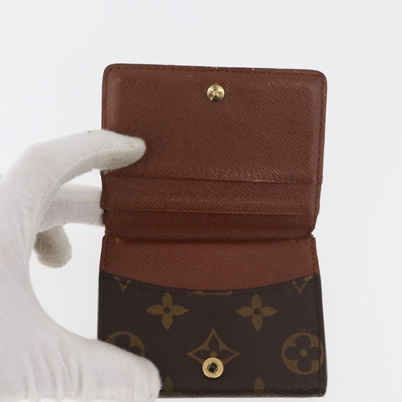 LOUIS VUITTON Monogram Wallet 10 Set LV Auth CB223