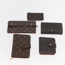 LOUIS VUITTON Monogram Wallet 10 Set LV Auth CB225-9
