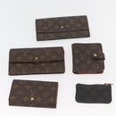 LOUIS VUITTON Monogram Wallet 10 Set LV Auth CB226-10