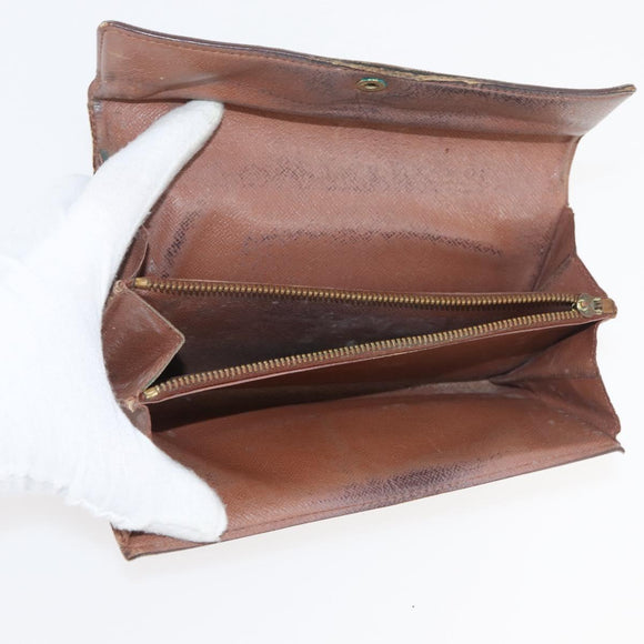 LOUIS VUITTON Monogram Wallet 10 Set LV Auth CB226