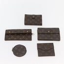 LOUIS VUITTON Monogram Wallet 10 Set LV Auth CB226-2