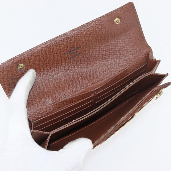LOUIS VUITTON Monogram Wallet 10 Set LV Auth CB226