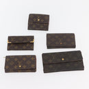 LOUIS VUITTON Monogram Wallet 10 Set LV Auth CB227-10