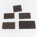 LOUIS VUITTON Monogram Wallet 10 Set LV Auth CB227-11