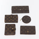 LOUIS VUITTON Monogram Wallet 10 Set LV Auth CB230-2