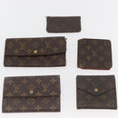 LOUIS VUITTON Monogram Wallet 10 Set LV Auth CB230-9