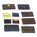 LOUIS VUITTON Monogram Graffiti Wallet 10 Set Khaki Yellow black LV Auth CB234-1