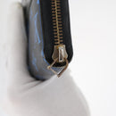 LOUIS VUITTON Monogram Graffiti Wallet 10 Set Khaki Yellow black LV Auth CB234-13