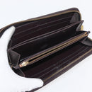 LOUIS VUITTON Monogram Vernis Wallet 10 Set Bronze Amarante Perle LV Auth CB235-16