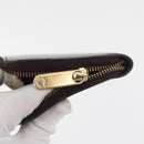 LOUIS VUITTON Monogram Vernis Wallet 10 Set Bronze Amarante Perle LV Auth CB235-6