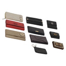 GUCCI GG Canvas Micro GG Guccissima Portemonnee Leer 10 Stuks Beige Zwart Auth CB236-1