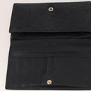 GUCCI GG Canvas Micro GG Guccissima Portemonnee Leer 10 Stuks Beige Zwart Auth CB236-14
