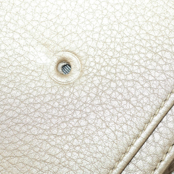 GUCCI GG Canvas Micro GG Guccissima Portemonnee Leer 10 Stuks Beige Zwart Auth CB236