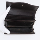 GUCCI GG Canvas Guccissima Wallet Leather 10 Set Beige Black Navy Auth CB237-12