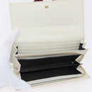 GUCCI GG Canvas Guccissima Wallet Leather 10 Set Beige Black Navy Auth CB237-17