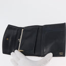 GUCCI GG Canvas Guccissima Wallet Leather 10 Set Beige Black Navy Auth CB237-8