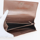 GUCCI GG Canvas Guccissima Wallet Leather 10 Set Beige Black Brown Auth CB238-12