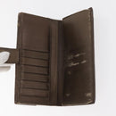 GUCCI GG Canvas Guccissima Wallet Leather 10 Set Beige Black Brown Auth CB238-6