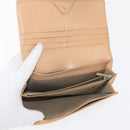 FENDI Zucca Canvas Wallet 10 Set Black Brown Auth CB239-12