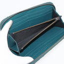 BOTTEGA VENETA INTRECCIATO Wallet Leather 10 Set Pink Green black Auth CB241-9