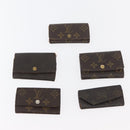LOUIS VUITTON Monogram Key Case 10 Set LV Auth CB245-10