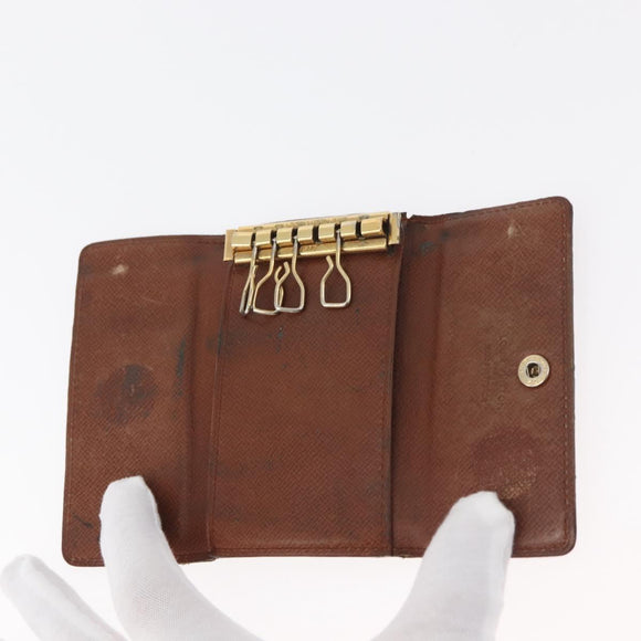 LOUIS VUITTON Monogram Key Case 10 Set LV Auth CB245