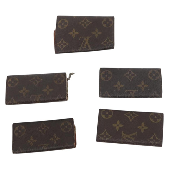 LOUIS VUITTON Monogram Key Case 10 Set LV Auth CB245