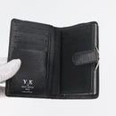 LOUIS VUITTON Epi Wallet 10 Set Black Red yellow LV Auth CB255-17