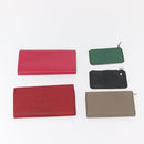 LOUIS VUITTON Epi Wallet 10 Set Black Red yellow LV Auth CB255-3