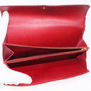 LOUIS VUITTON Epi Wallet 10 Set Black Red yellow LV Auth CB255-4