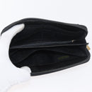 CHANEL Wallet Lamb Skin 10 Set Black White beige CC Auth CB256-8