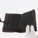 GUCCI GG Canvas Guccissima Wallet Leather 10 Set Beige Black Brown Auth CB257-17