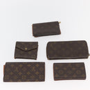LOUIS VUITTON Monogram Wallet 10 Set LV Auth CB260-10