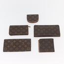 LOUIS VUITTON Monogram Wallet 10 Set LV Auth CB260-3