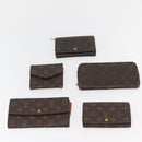 LOUIS VUITTON Monogram Wallet 10 Set LV Auth CB260-9
