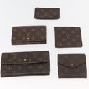 LOUIS VUITTON Monogram Wallet 10 Set LV Auth CB261-2