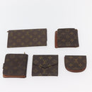 LOUIS VUITTON Monogram Wallet 10 Set LV Auth CB262-3