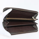 LOUIS VUITTON Damier Ebene Graphite Damier Azur Long Wallet 10 Set LV Auth CB263-10