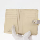 LOUIS VUITTON Damier Ebene Graphite Damier Azur Long Wallet 10 Set LV Auth CB263-7