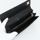 FENDI Zucca Canvas Wallet 10 Set Black Brown Auth CB266-11