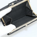 FENDI Zucca Canvas Wallet 10 Set Black Brown Auth CB266-15