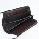 GUCCI GG Canvas Wallet 10 Set Beige Black Brown Auth CB267-14