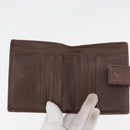 GUCCI GG Canvas Wallet 10 Set Beige Black Brown Auth CB267-6