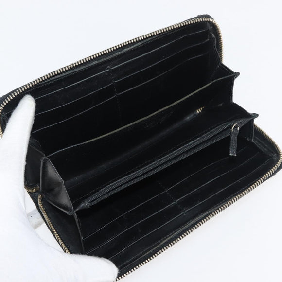 GUCCI GG Canvas Guccissima Wallet Leather 10 Set Beige Black Brown Auth CB268
