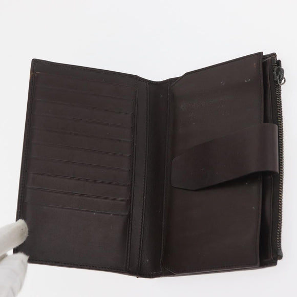 GUCCI GG Canvas Guccissima Wallet Leather 10 Set Beige Black Brown Auth CB268