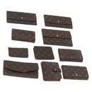 LOUIS VUITTON Monogram Wallet 10 Set LV Auth CB274-1