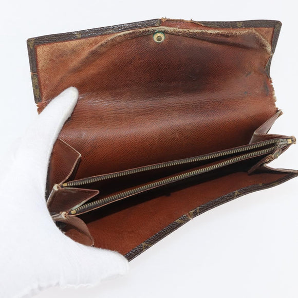 LOUIS VUITTON Monogram Wallet 10 Set LV Auth CB274