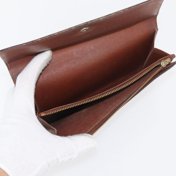 LOUIS VUITTON Monogram Wallet 10 Set LV Auth CB274