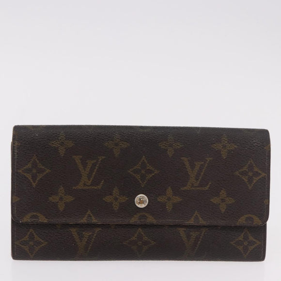LOUIS VUITTON Monogram Wallet 10 Set LV Auth CB274
